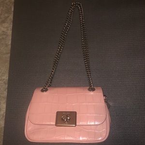 Pink coach purse